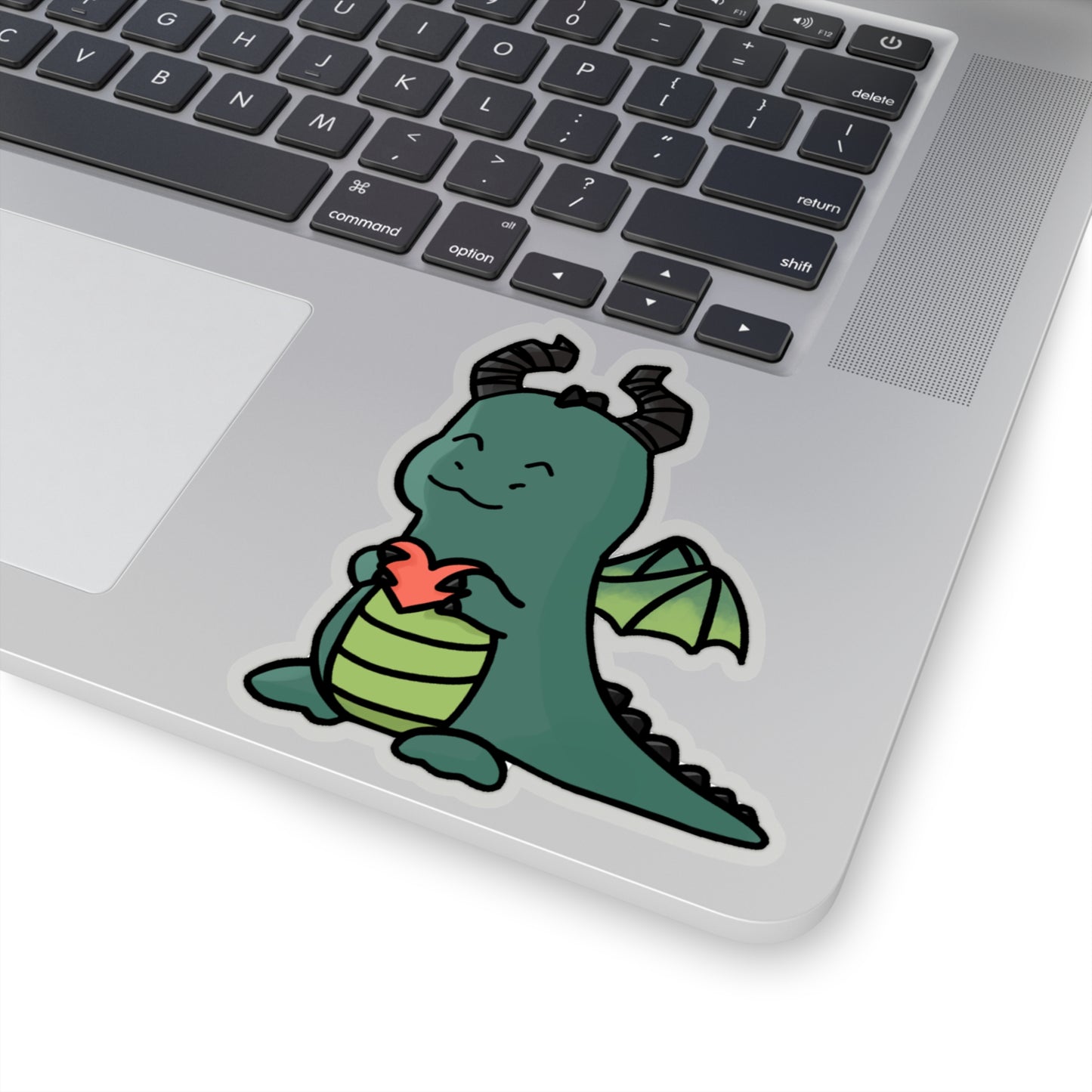 Dragon With Heart Sticker