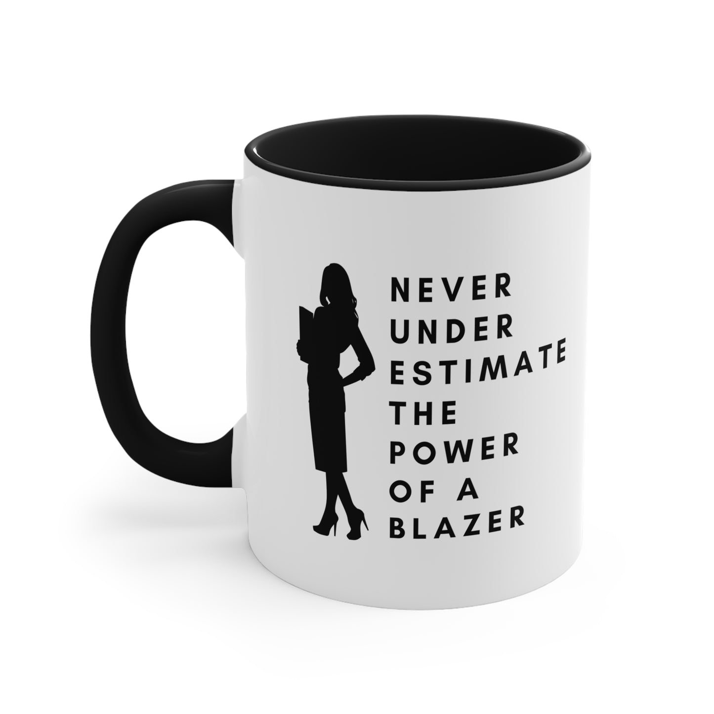 The Power of A Blazer Accent Coffee Mug, 11oz