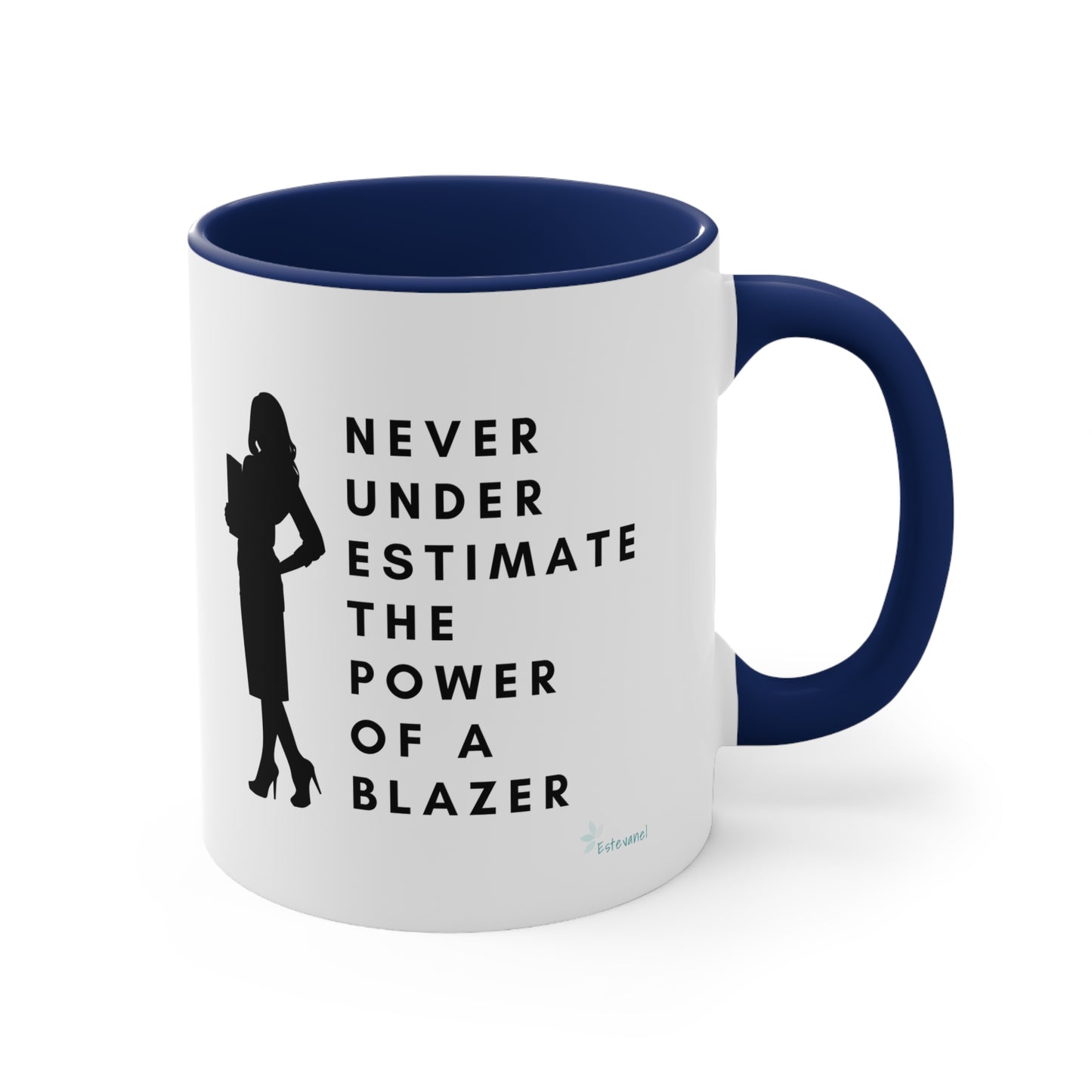 The Power of A Blazer Accent Coffee Mug, 11oz