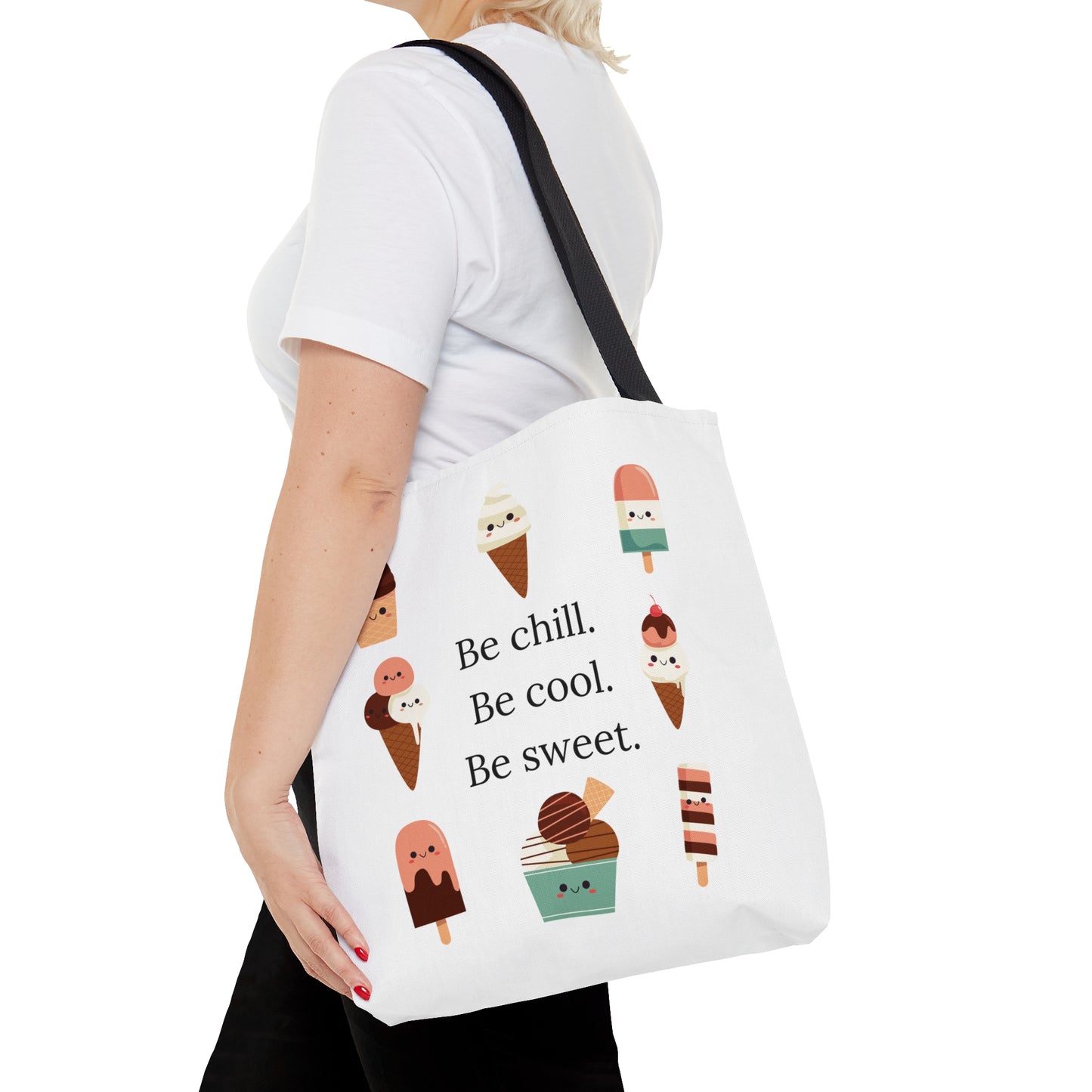 Be Chill Ice Cream Tote Bag