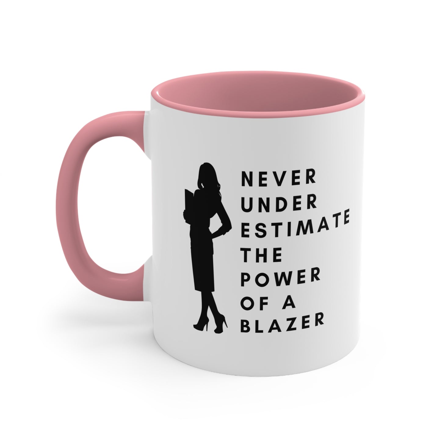 The Power of A Blazer Accent Coffee Mug, 11oz