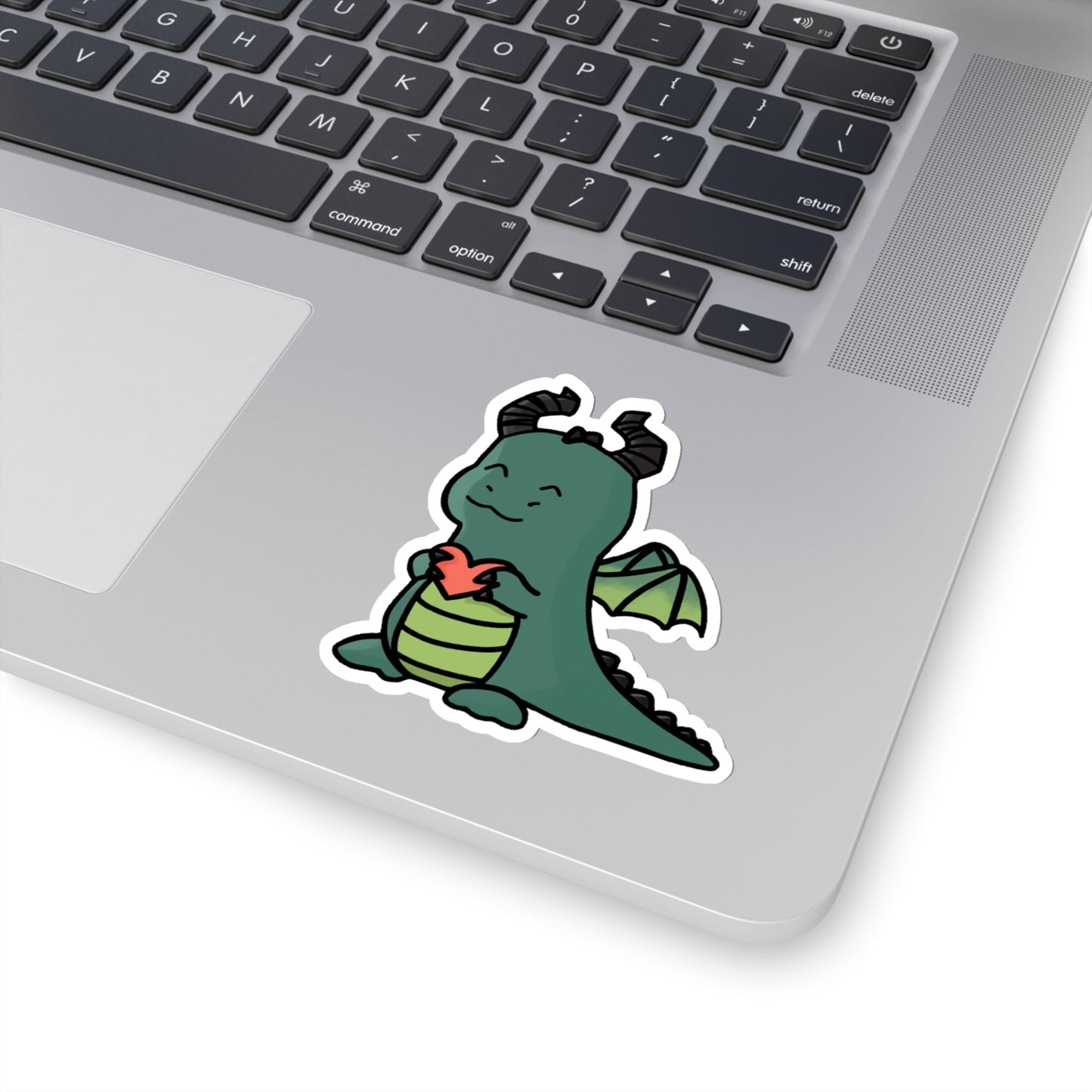 Dragon With Heart Sticker