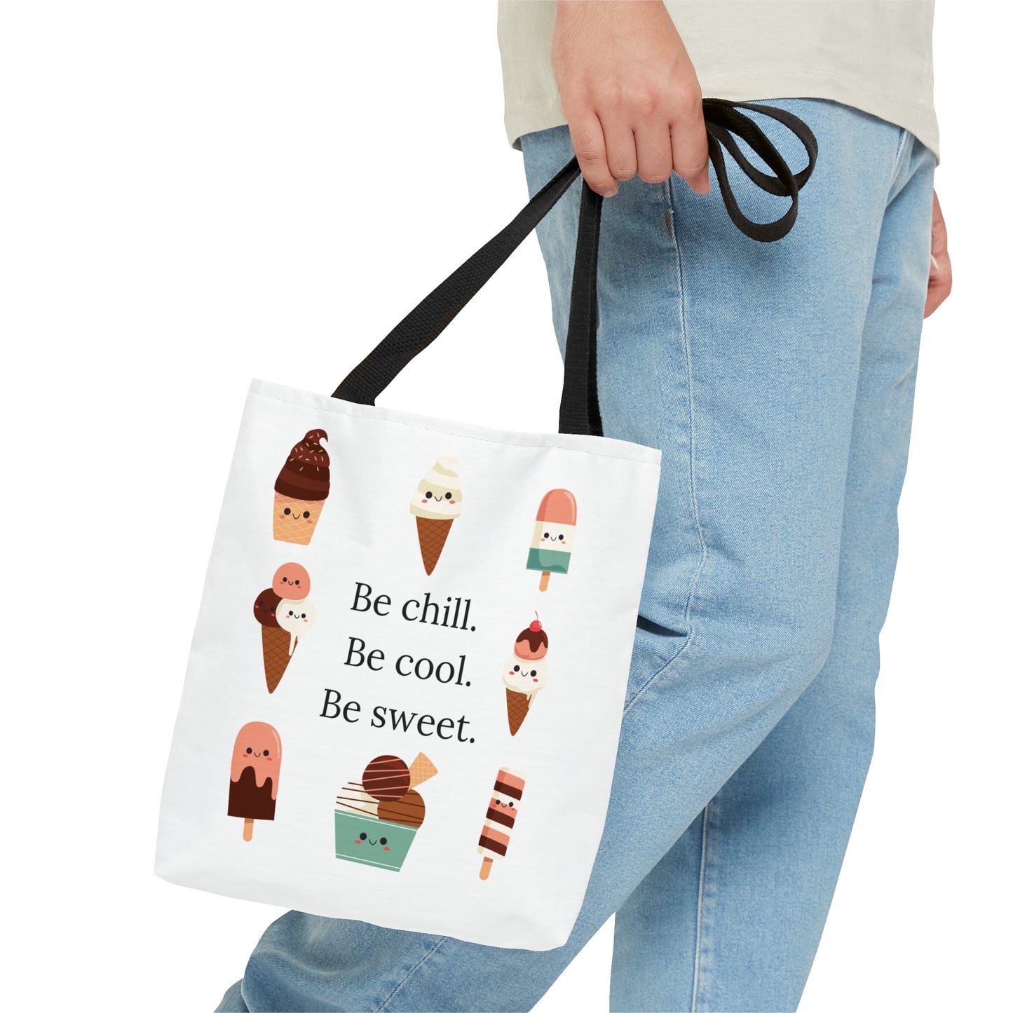 Be Chill Ice Cream Tote Bag