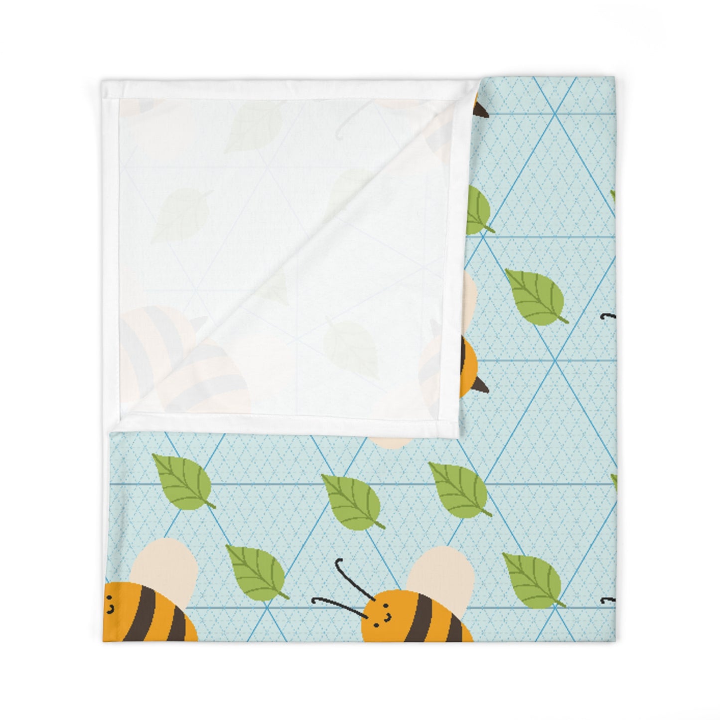 Busy Bees Baby Swaddle Blanket