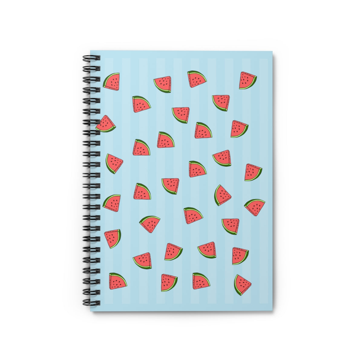 Watermelon Pattern Spiral Notebook - Ruled Line