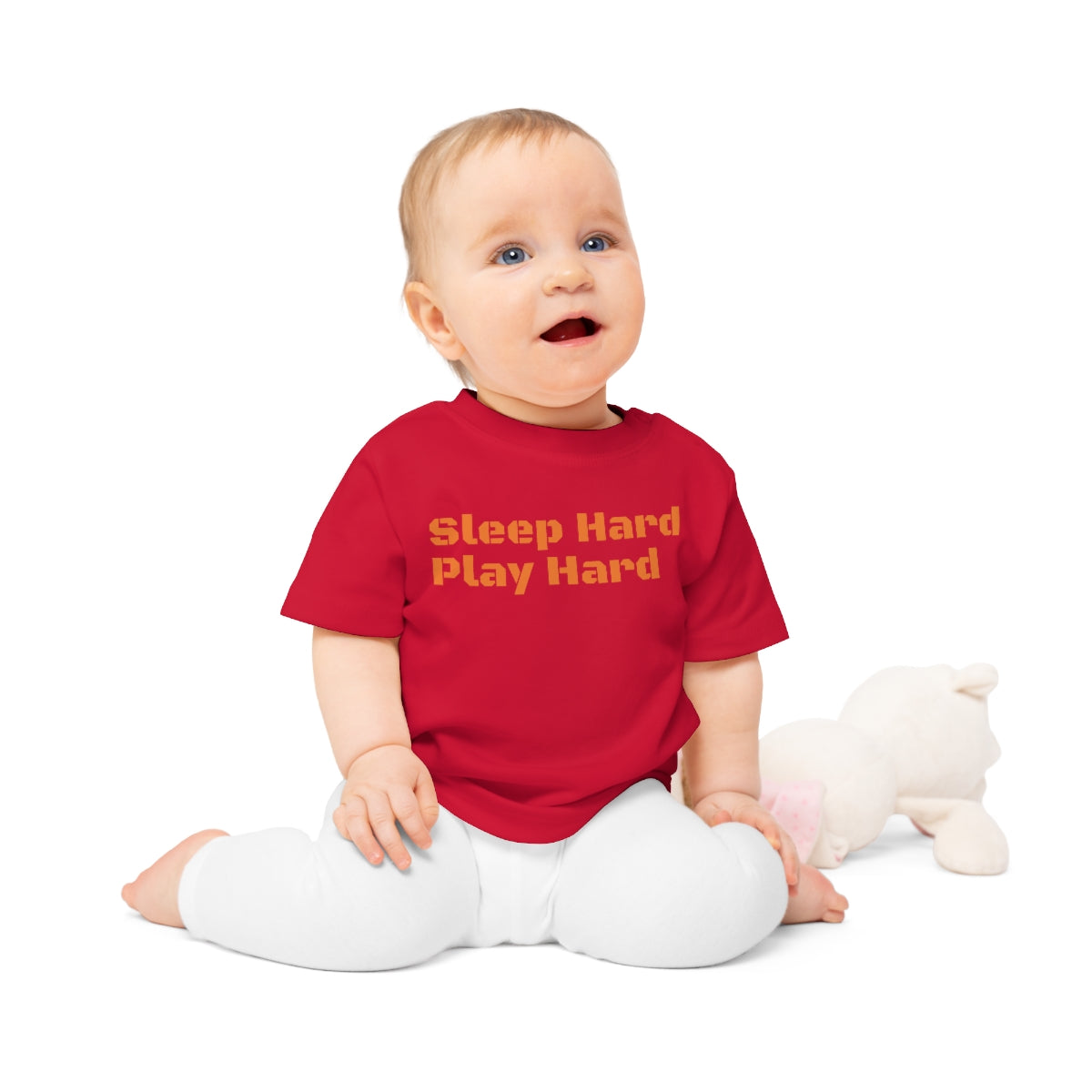 Sleep Hard Play Hard Baby T-Shirt