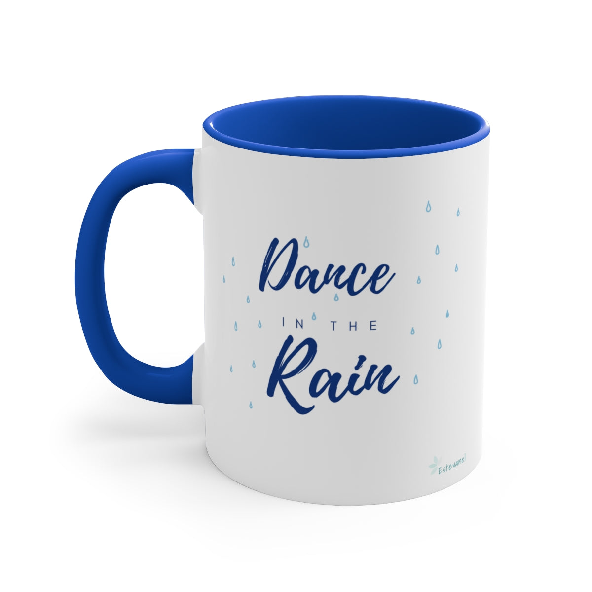 Dance in the Rain Accent Mugs, 11oz
