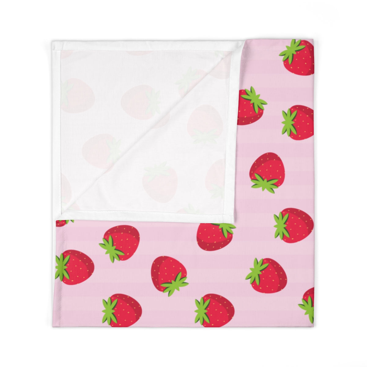 Strawberry Baby Swaddle Blanket