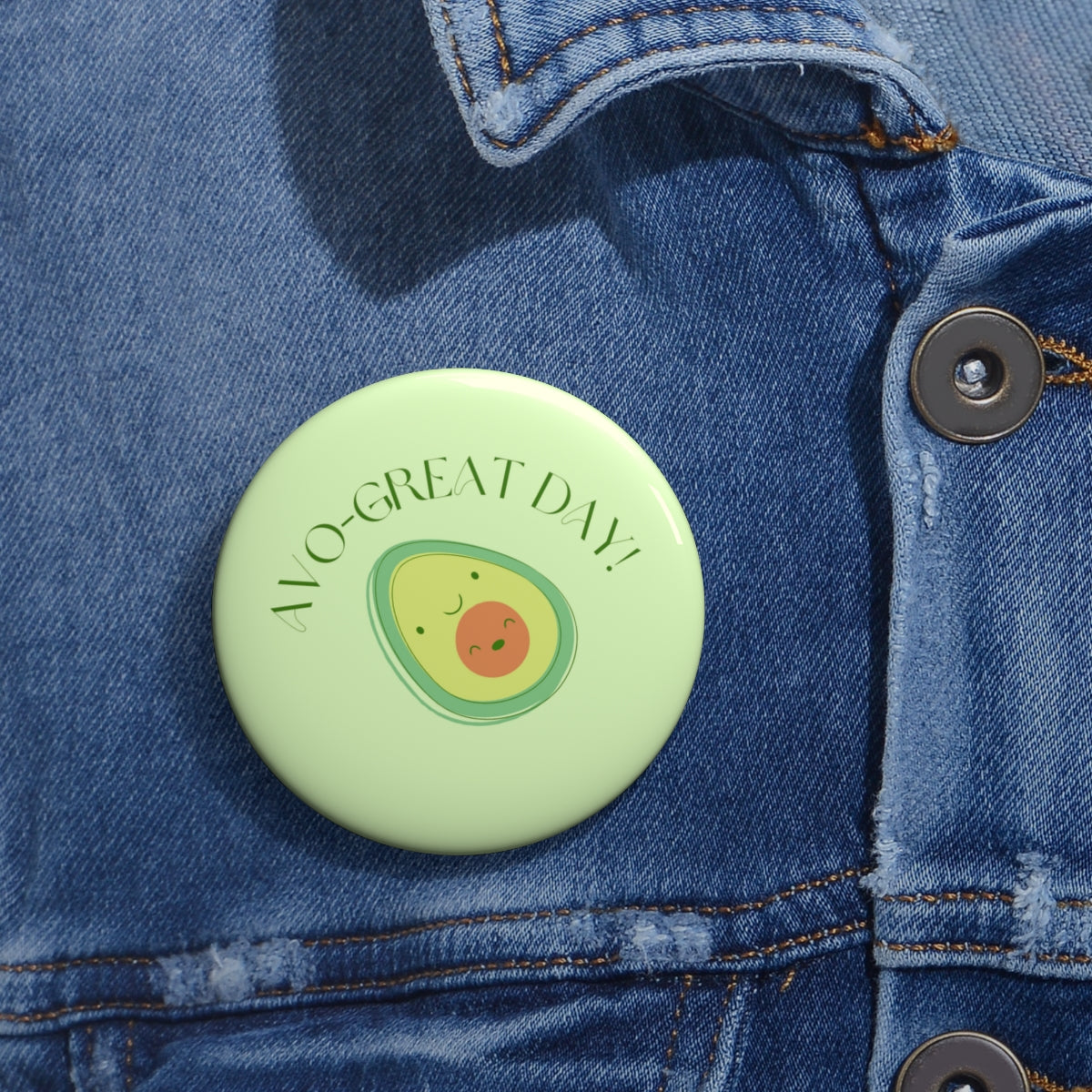 Avo-great Day! Pin Buttons