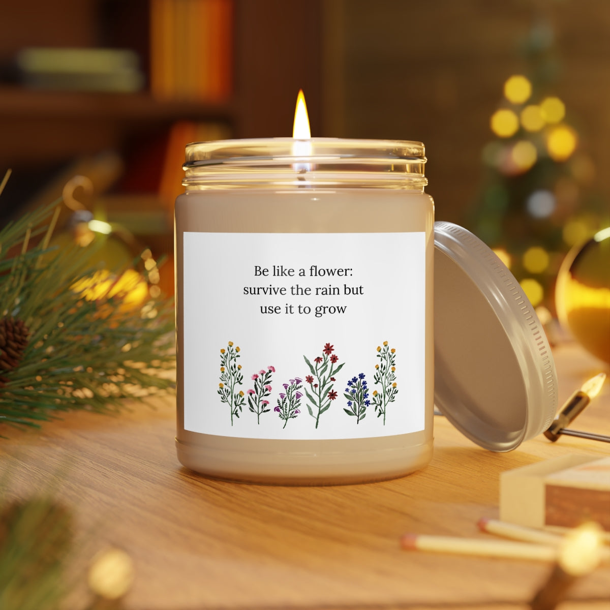 Be Like a Flower Scented Candles, 9oz