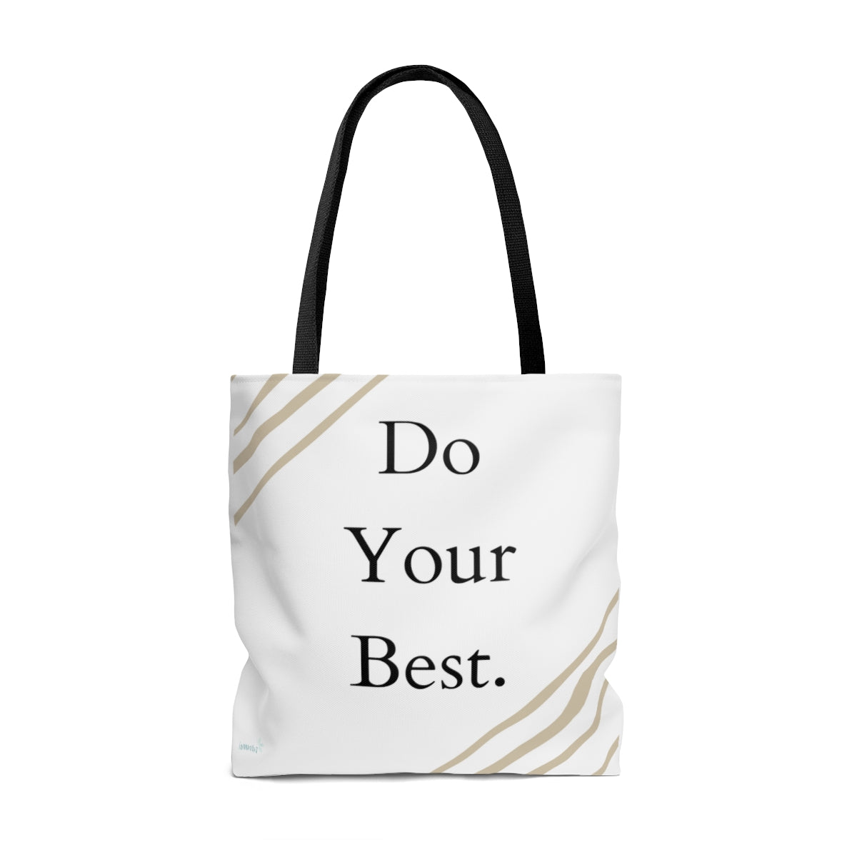 Minimalist Do Your Best Tote Bag