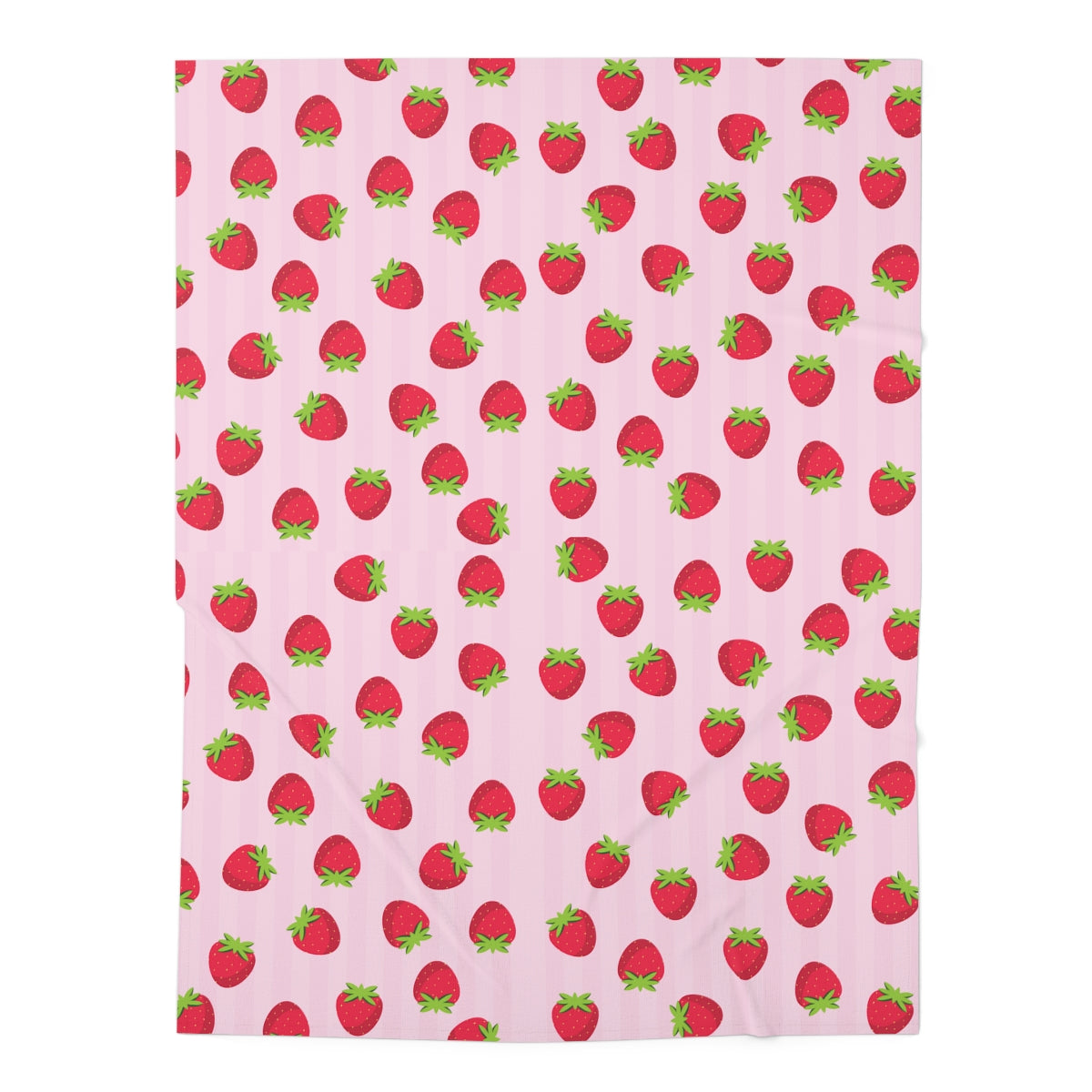 Strawberry Baby Swaddle Blanket