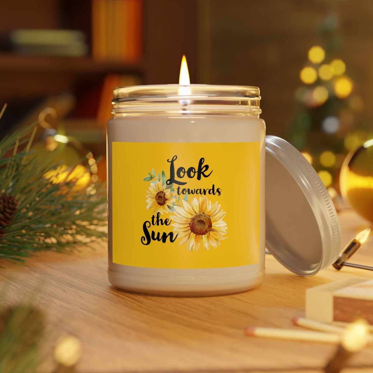 Look Towards the Sun(flower) Scented Candles, 9oz