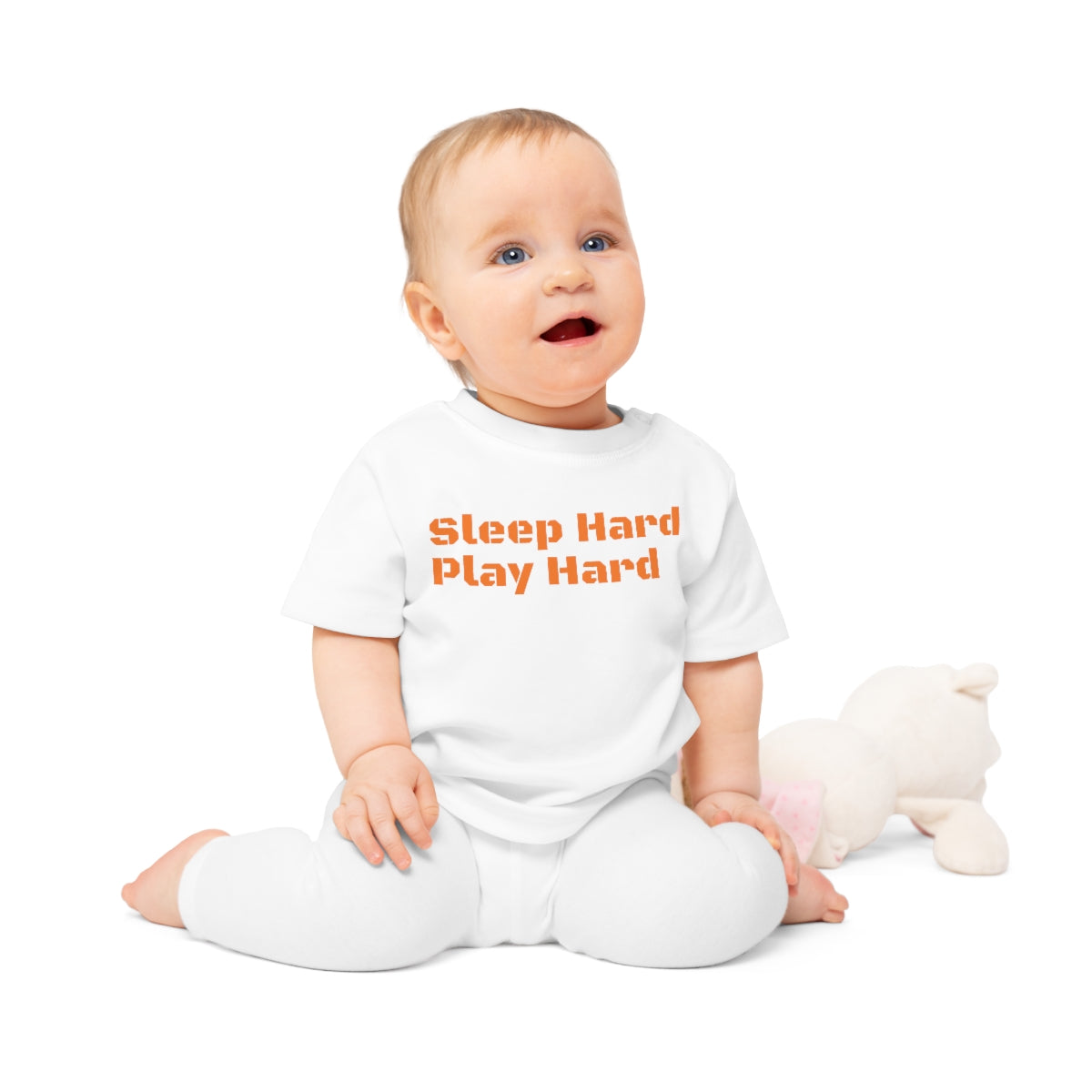 Sleep Hard Play Hard Baby T-Shirt