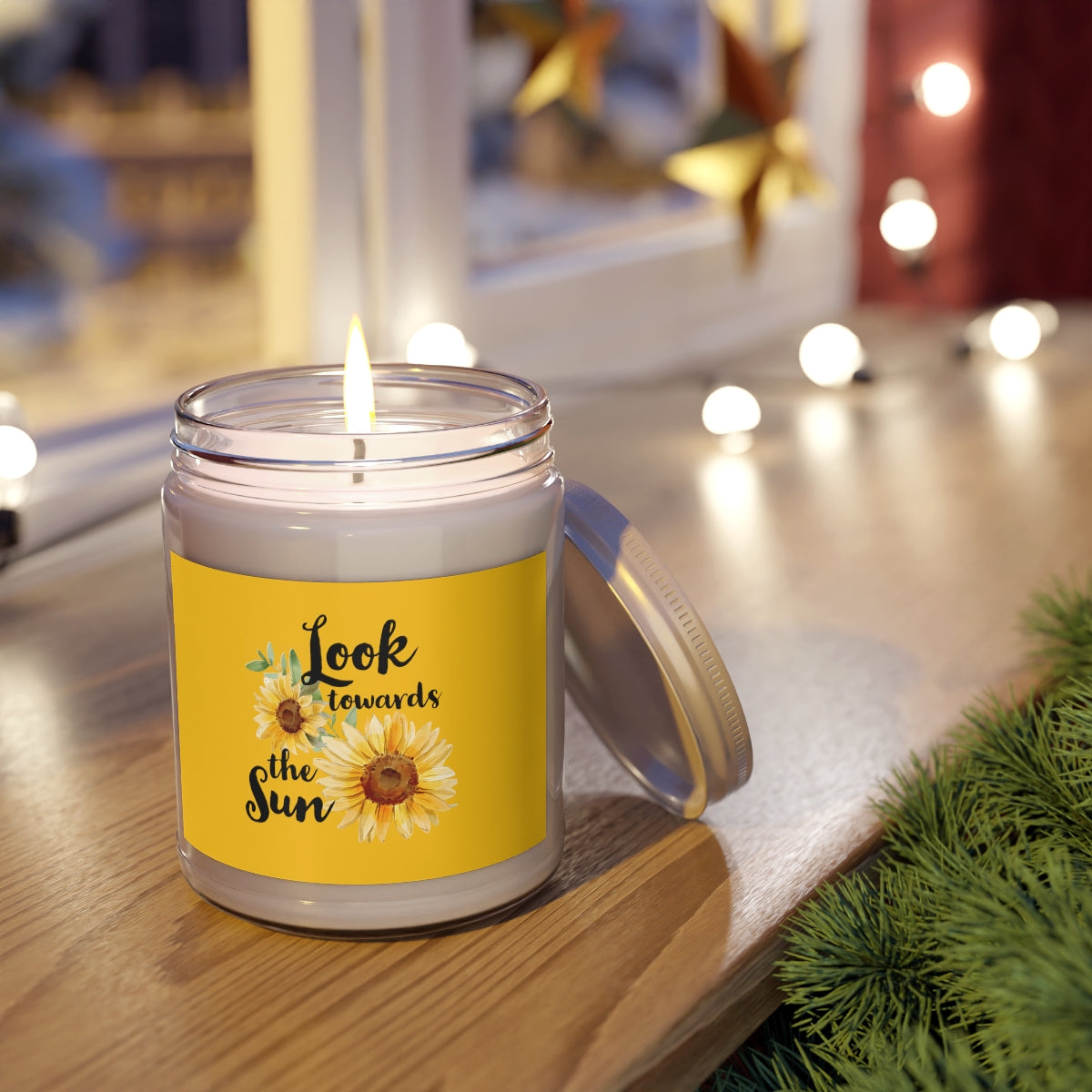 Look Towards the Sun(flower) Scented Candles, 9oz