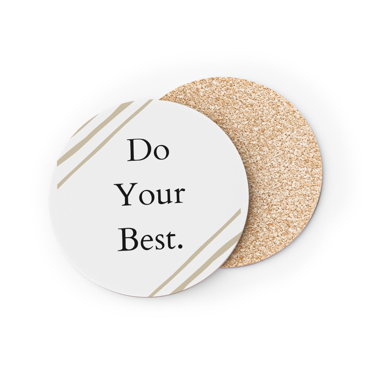 Minimalist Do Your Best Coaster