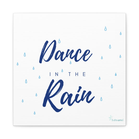 Dance in the Rain Matte Canvas, Stretched, 1.25"