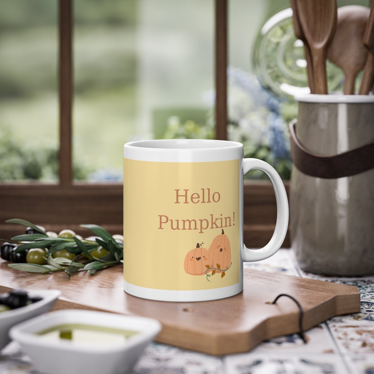 Hello Pumpkin Mug, 11oz