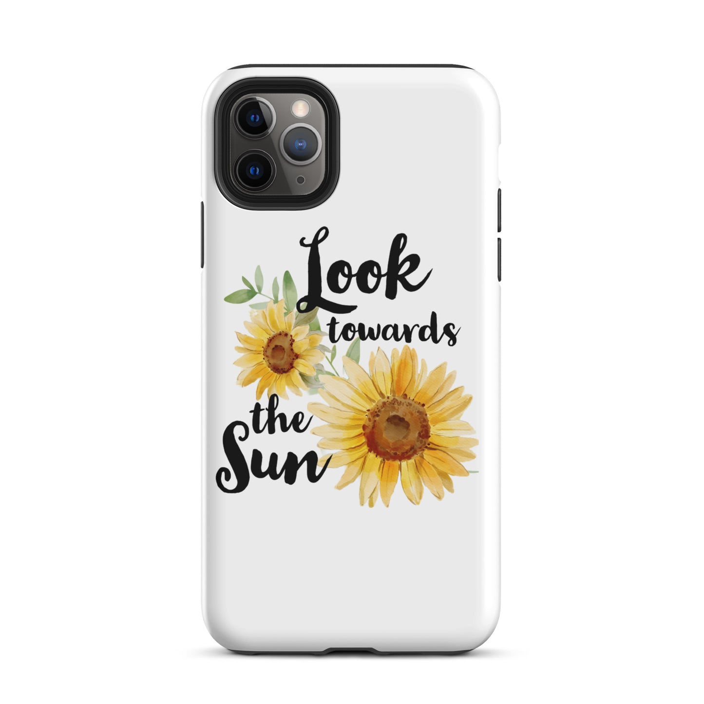 Look Towards The Sun(flower) iPhone case