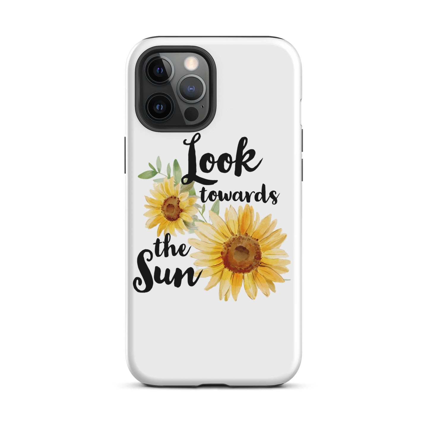 Look Towards The Sun(flower) iPhone case