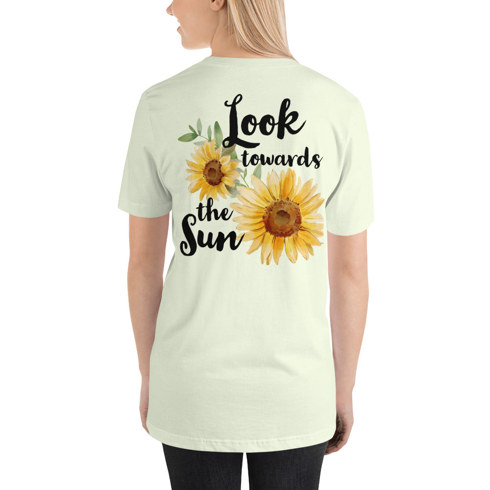 Look Towards the Sun(flower) t-shirt