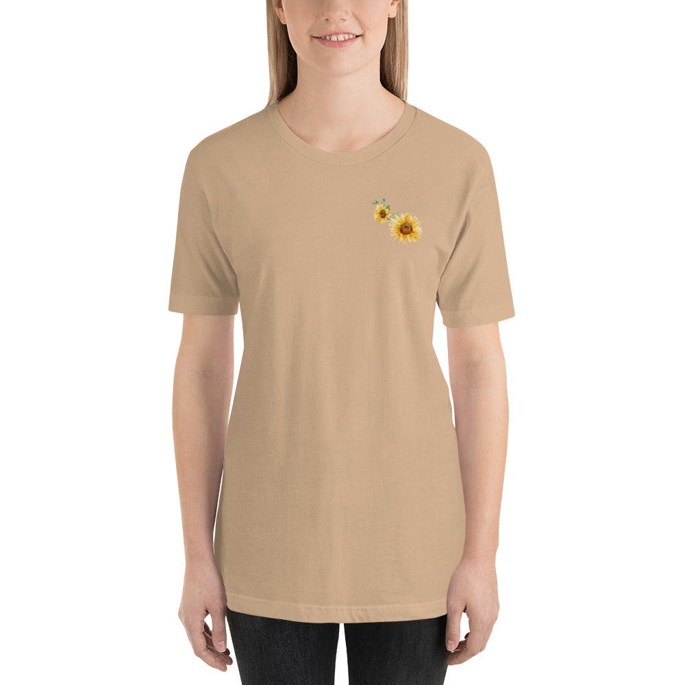 Look Towards the Sun(flower) t-shirt