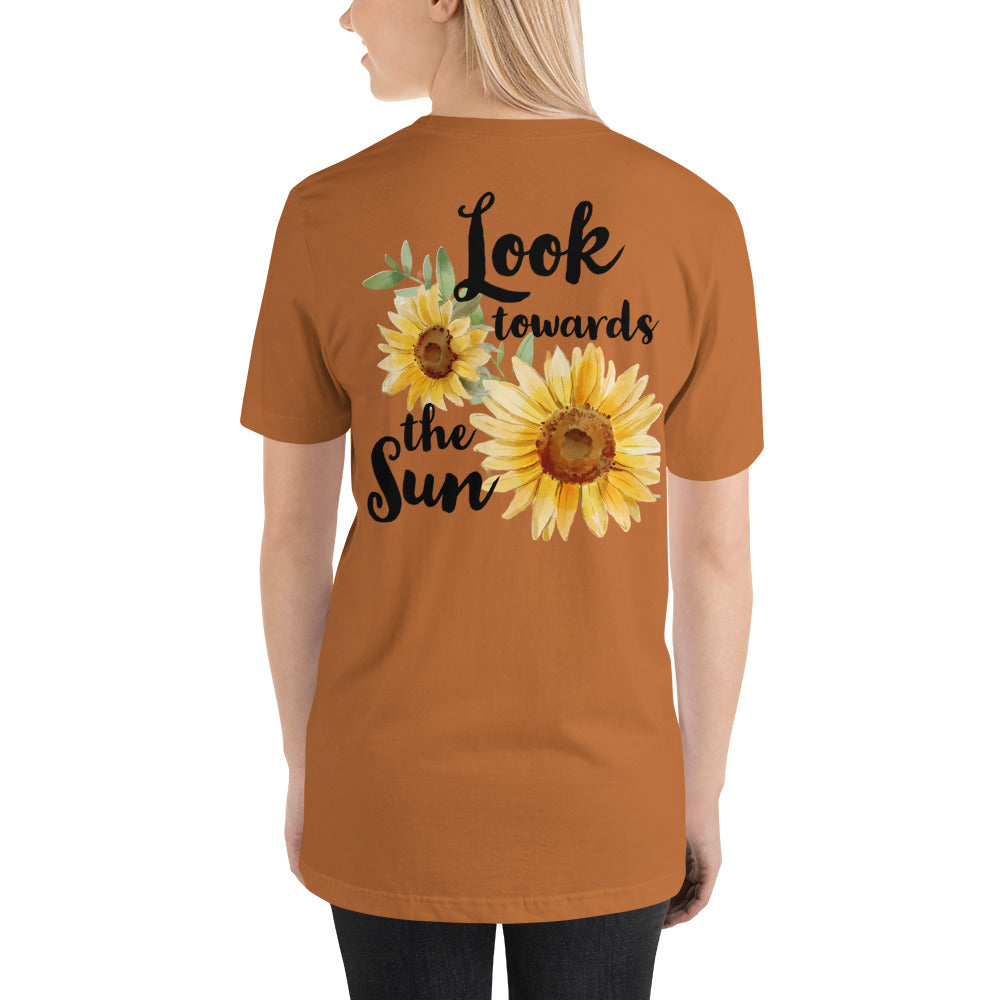 Look Towards the Sun(flower) t-shirt